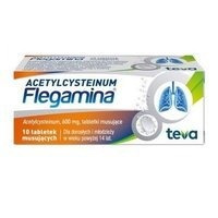 FLEGAMINA ACETYLCYSTEINUM x 10 tabletek musujących