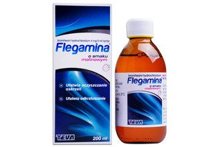 FLEGAMINA malinowa 4 mg/5ml syrop 200 ml