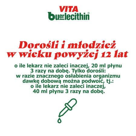 VITA BUERLECITHIN płyn doustny 1000 ml