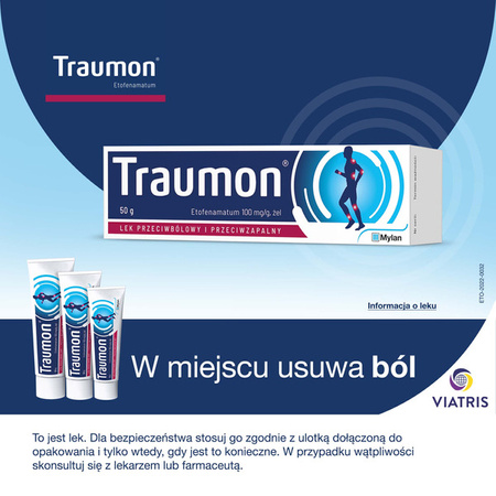 Traumon żel 100mg/g, 50 g