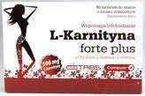 OLIMP L-KARNITYNA FORTE PLUS x 80 tabletek do ssania