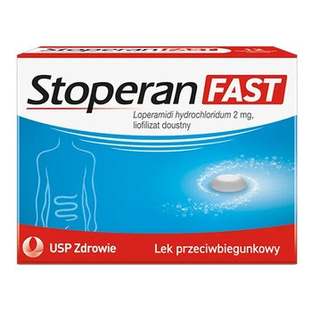 Stoperan Fast 2 mg liofilizat doustny, 12 sztuk