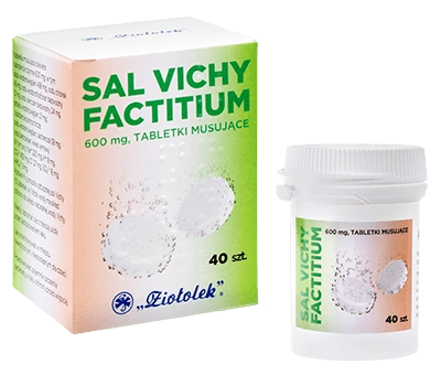 SAL VICHY FACTITIUM 600mg x 40 tabletek musujących