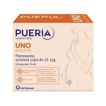 Pueria Uno Active - Kapsułki dla kobiet planujących ciążę oraz w ciąży do końca 12. tygodnia, 60 sztuk (30+30)