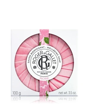 Roger&Gallet Wellbeing Rose, Mydło w kostce z olejkiem z różanym, 100g