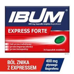 IBUM EXPRESS FORTE 400 mg, 36 kapsułek miękkich