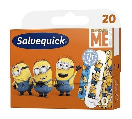 SALVEQUICK Plastry Minionki x 1 opakowanie