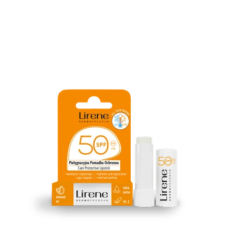 Lirene Pielęgnacyjna Pomadka Ochronna SPF50 4,6g