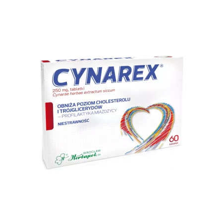 Cynarex 250mg tabletki, 60 sztuk