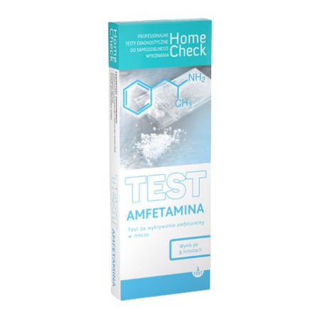 Amfetamina Test z moczu - Home Check, 1 sztuka