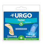 URGO POCKET zestaw plastrów 20 sztuk (2x10)