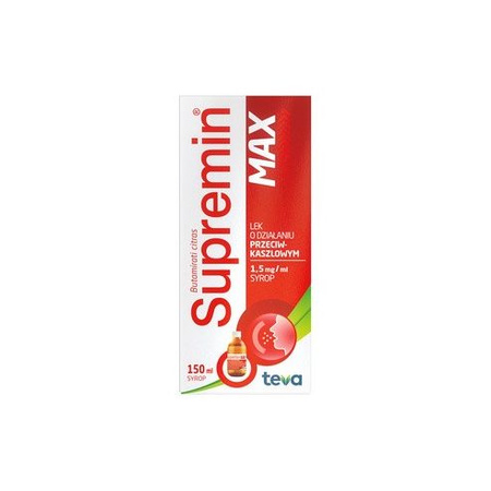 Supremin MAX syrop 1,5mg/ml 150ml