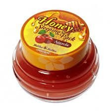 HOLIKA Honey Sleeping Pack Acerola Całonocna maseczka z wyciągiem z miodu i aceroli 90ml