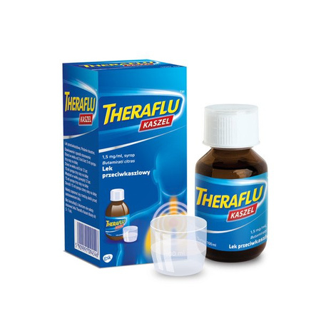 THERAFLU KASZEL 1,5 mg/ml syrop 100 ml