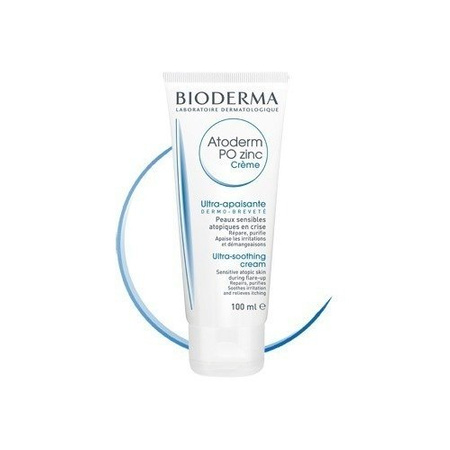 BIODERMA ATODERM  PO Zinc krem  łagodzący przeciw podrażnieniom