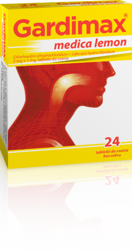 Gardimax Medica Lemon (5 mg+1 mg), tabletki do ssania, 24 sztuki