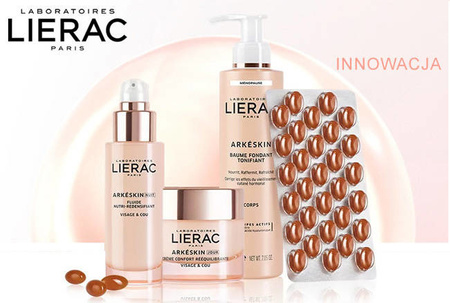 Lierac Arkeskin Zestaw Krem na dzień 50ml + Odżywcza Emulsja na noc 50ml