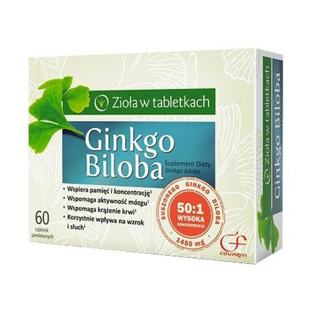 Ginko Biloba x 60 tabl