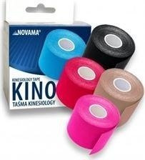 Taśma kinesiology NOVAMA KINO2 5cmx5m/cielista