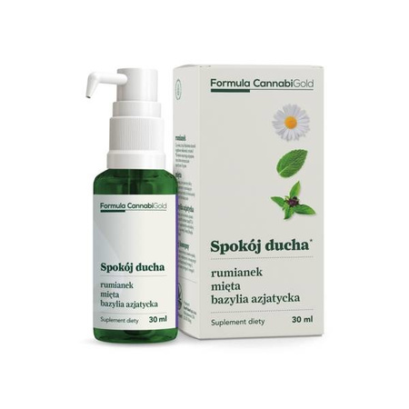 FORMUŁA CANNABIGOLD Spokój ducha olej 30ml