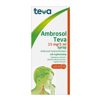 AMBROSOL TEVA 15 mg/ml syrop 120 ml 