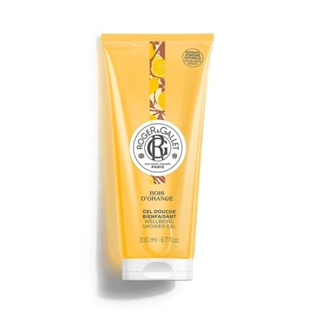 Roger&Gallet Bois D'Orange Wellbeing, żel pod prysznic z ekstraktem z Pomarańczy, 200ml