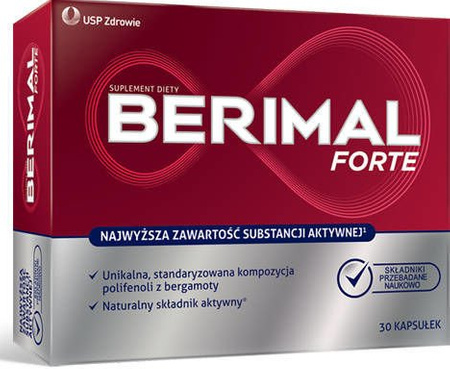 BERIMAL FORTE x 30 kapsułek  DATA WAŻNOŚCI 11.2024r.