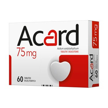 ACARD 75mg x 60 tabletek dojelitowych