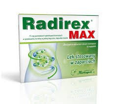 RADIREX MAX 375mg x 10 kapsułek DATA WAŻNOŚCI 03.2025r.