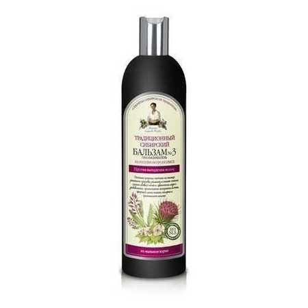 RECEPTURA BABUSZKI AGAFII, balsam syberyjski Nr3 przeciw wypadaniu włosów, 550ml