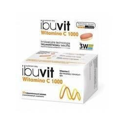 IBUVIT Witamina C 1000 x 30 tabletek