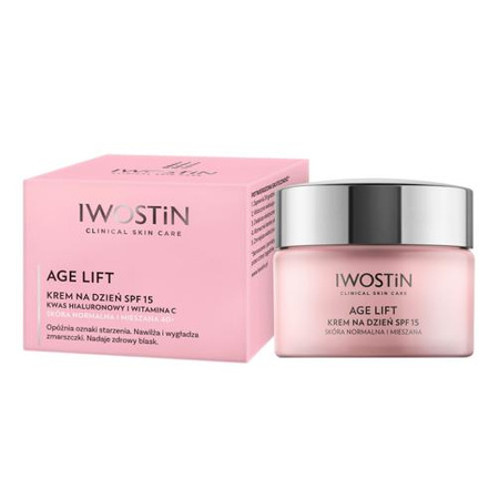 IWOSTIN Age Lift 40+ Krem na dzień do skóry normalnej i mieszanej SPF15, 50ml