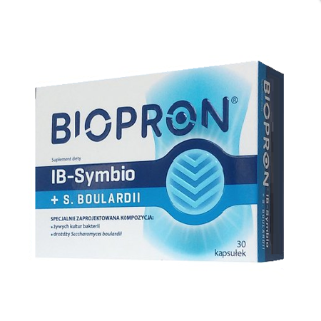 BIOPRON IB-SYMBIO + S.BOULARDII x 30 kapsułek