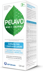 Pelavo Zatoki zatkany nos i niedrożne zatoki 120ml