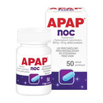 APAP NOC (500 mg + 25 mg) x 50 tabletek powlekanych