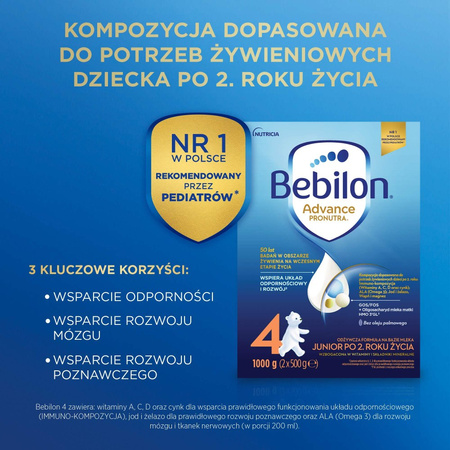 Bebilon 4 Advance Pronutra Junior 1000g