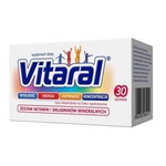Vitaral, zestaw witamin i składników mineralnych, 30 tabl.