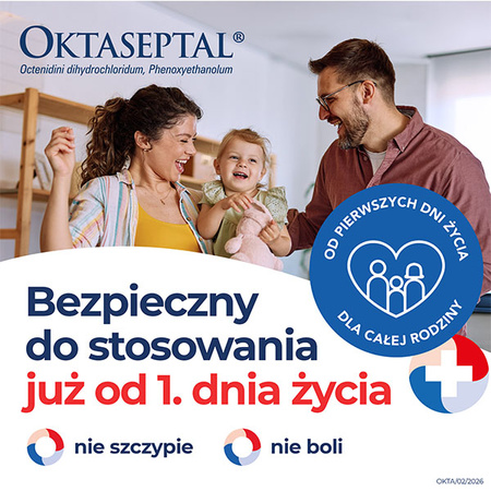 Oktaseptal – aerozol z oktenidyną do dezynfekcji i odkażania ran, 250ml