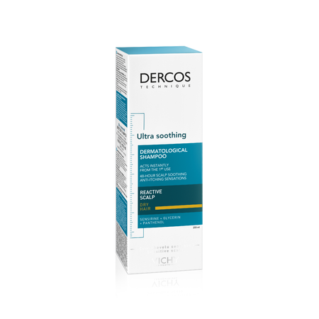 Vichy Dercos Ultra Soothing Szampon Ultrakojący do włosów suchych200ml