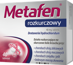 METAFEN rozkurczowy 40 mg x 40 tabletek