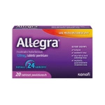 Allegra 120 mg, 20 tabletek powlekanych