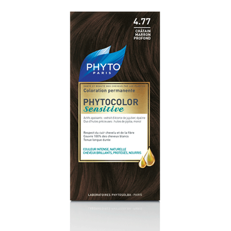 PHYTO COLOR SENSITIVE 4.77 Farba do włosów 60ml
