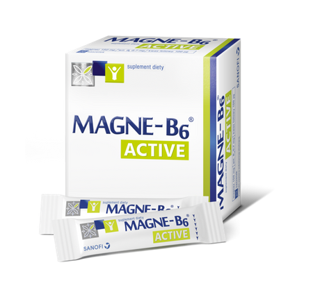 MAGNE-B6 ACTIVE granulat x 20 saszetek 