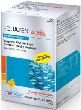 Equazen do żucia kapsułki do żucia 240 sztuk