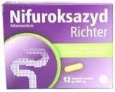 NIFUROKSAZYD GEDEON RICHTER 200 mg x 12 kapsułek