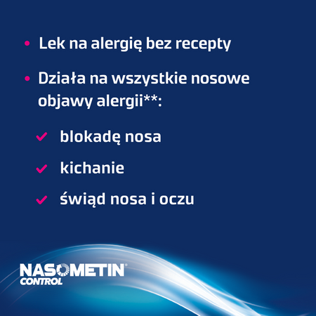 Nasometin Control 50 μg/dawkę, aerozol do nosa, 60 dawek