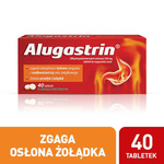 Alugastrin 340 mg, tabletki do rozgryzania i żucia, 40 sztuk