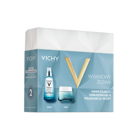 Vichy Mineral 89 Zestaw: Booster Serum 50ml + Krem Riche 50ml