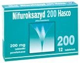 NIFUROKSAZYD 200 HASCO 200 mg x 12 tabletek