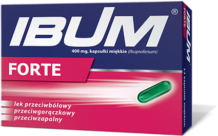 IBUM FORTE 400 mg x 12 kapsułek miękkich